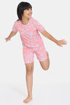 Zivame Girls Venus Dreams Knit Poly Loungewear Bottom - Murex Shell — thumbnail 4